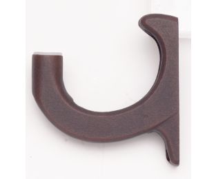 Wrought Iron Holdback Base - 777 - Rust